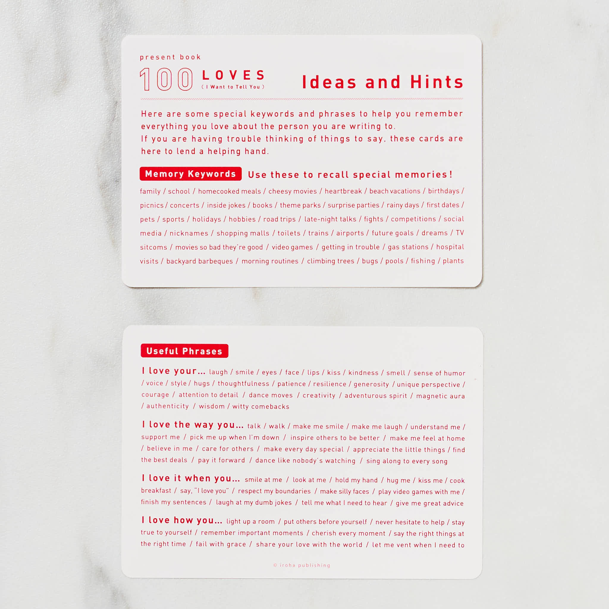100 Reasons I Love You Gift Book / IROHA PUBLISHING - Image 19