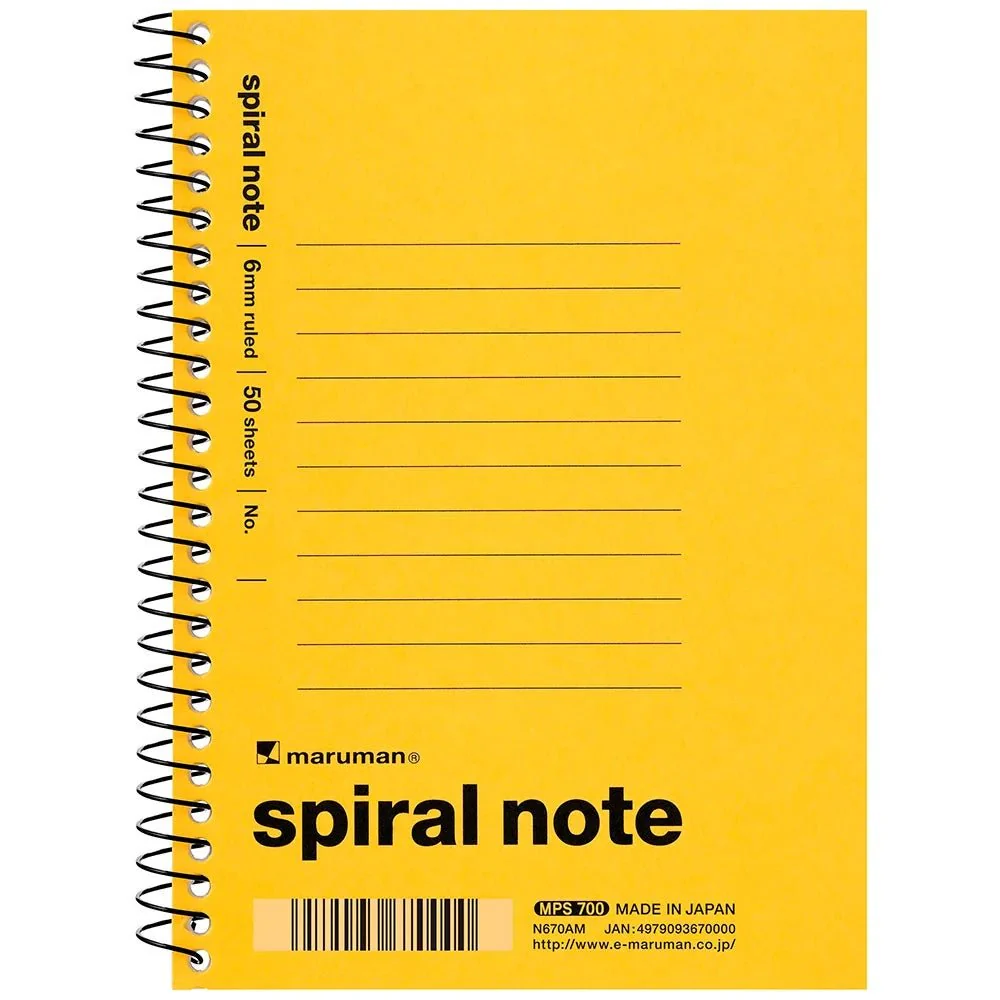 1960 Spiral Mini Notebook / maruman - Image 3