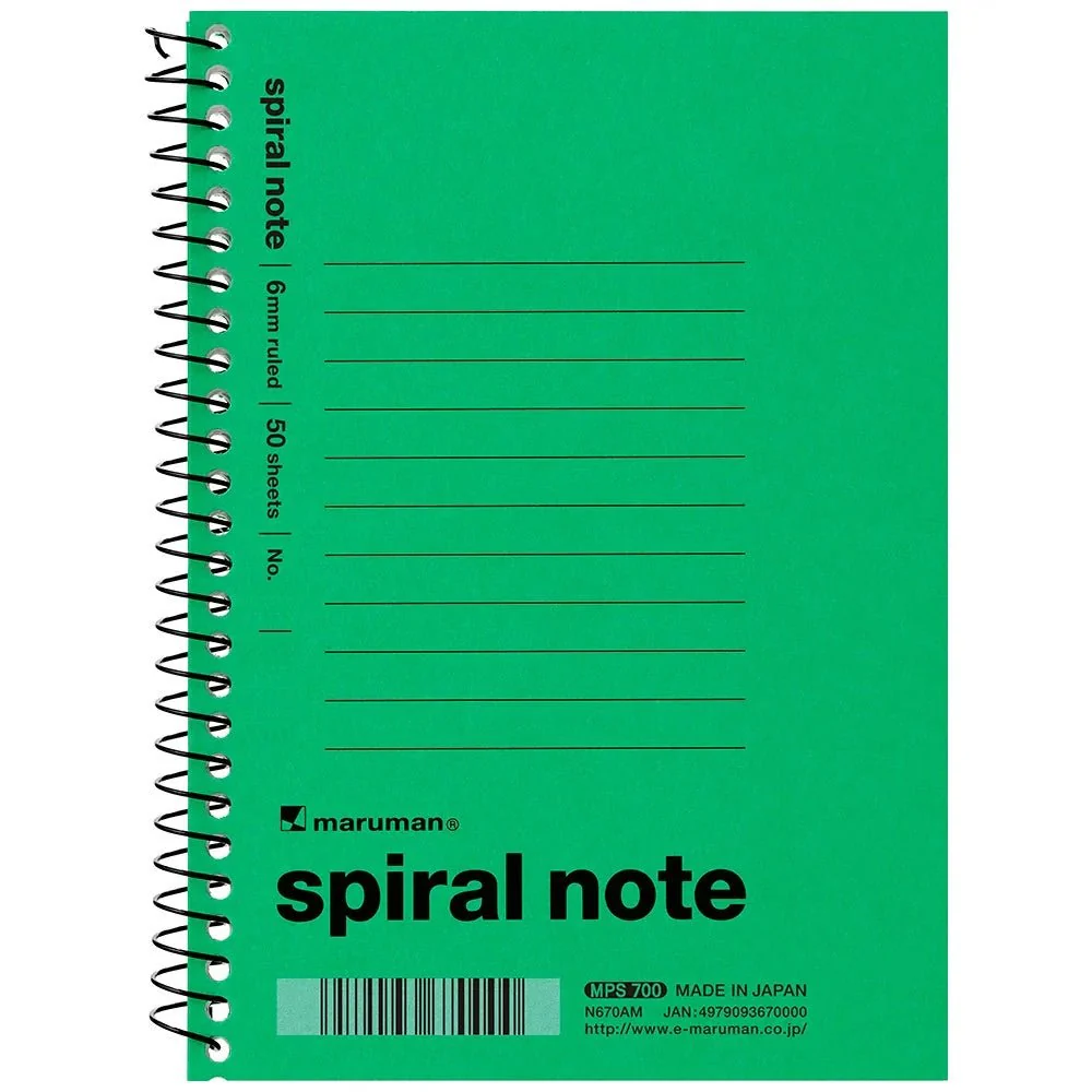 1960 Spiral Mini Notebook / maruman - Image 5