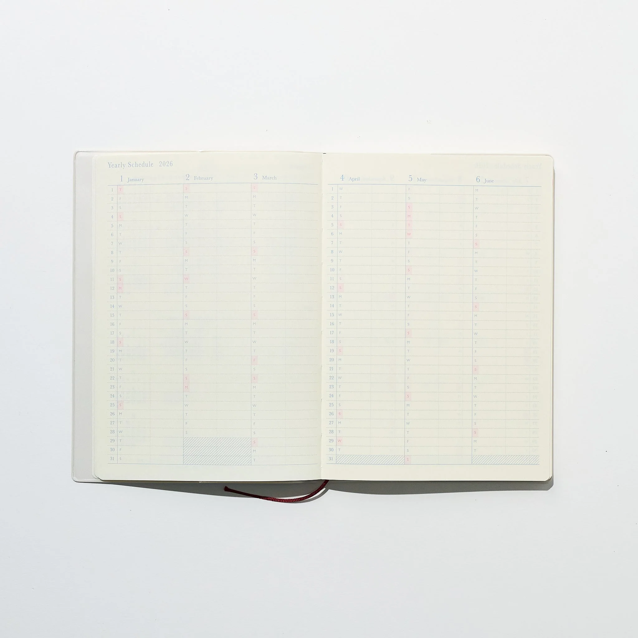 24-Hour Gradient Day Length Diary / MIDORI - Image 3