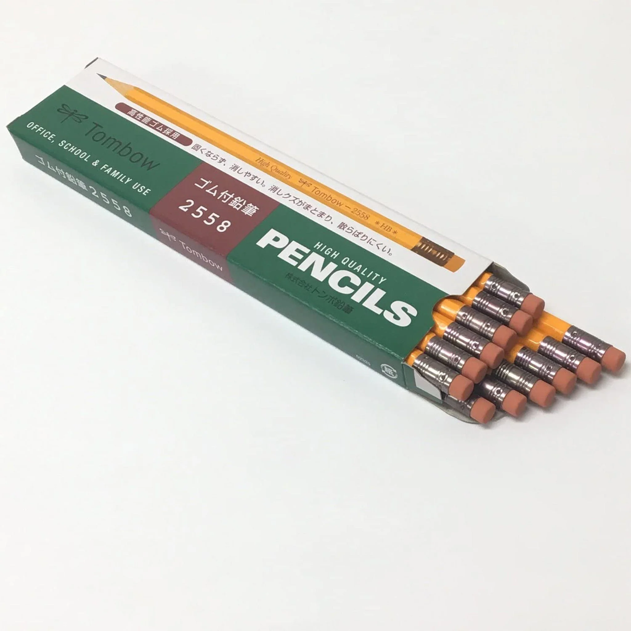 2558 Wooden Pencil 1 Dozen Pack / Tombow - Image 4