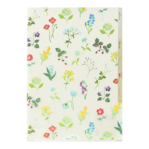 3 Pocket Clear Holder A4 / MIDORI - Image 2