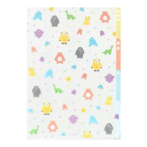 3 Pocket Clear Holder A4 / MIDORI - Image 5