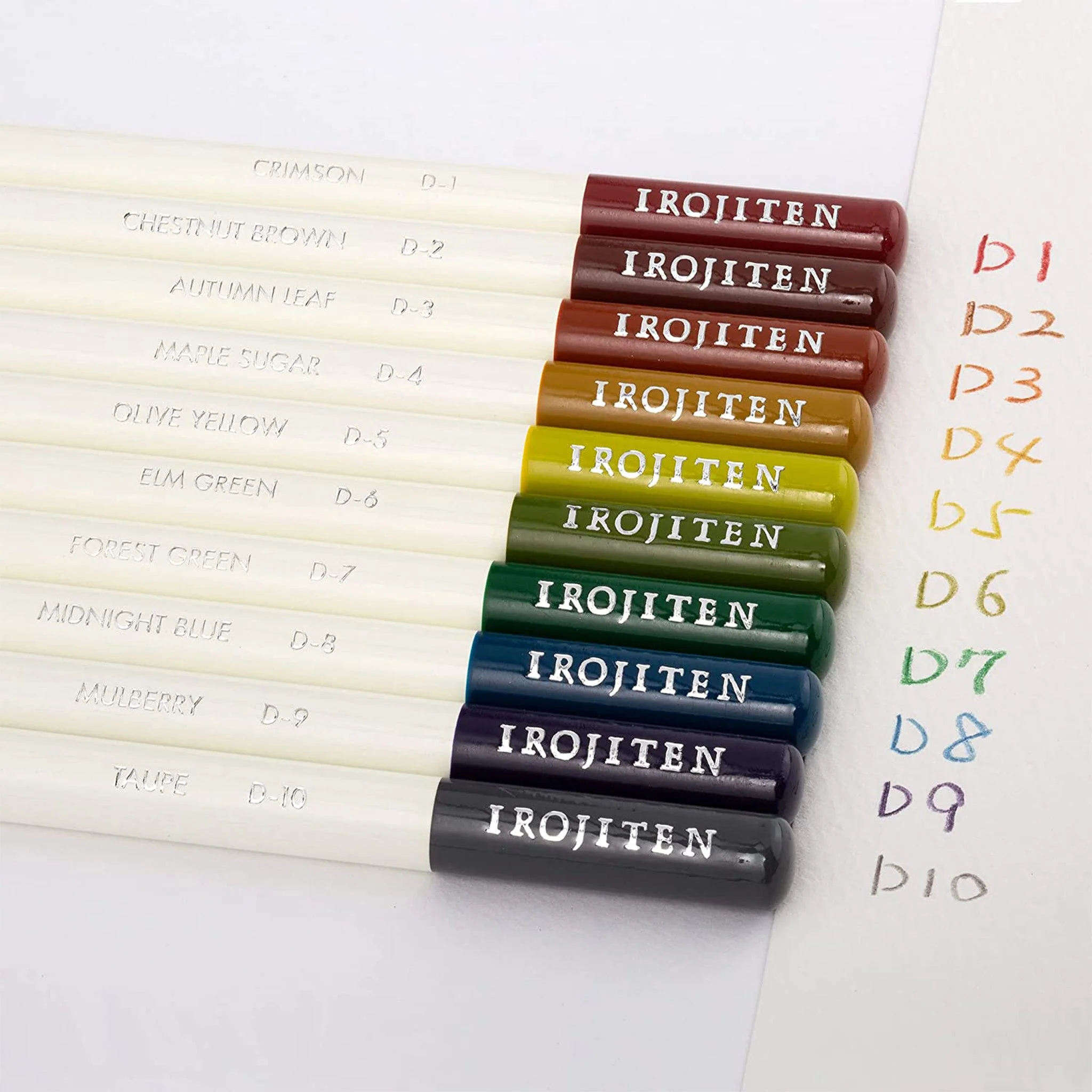 30 Irojiten Colored Pencil Collection Vol. 1, 2, 3 / Tombow - Image 3