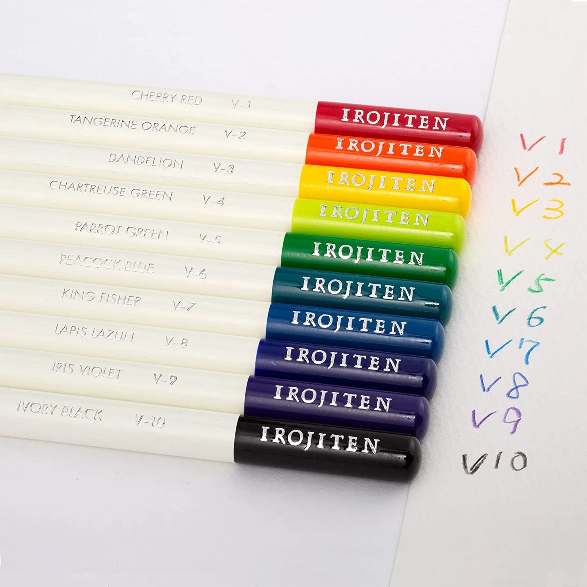 30 Irojiten Colored Pencil Collection Vol. 1, 2, 3 / Tombow - Image 4