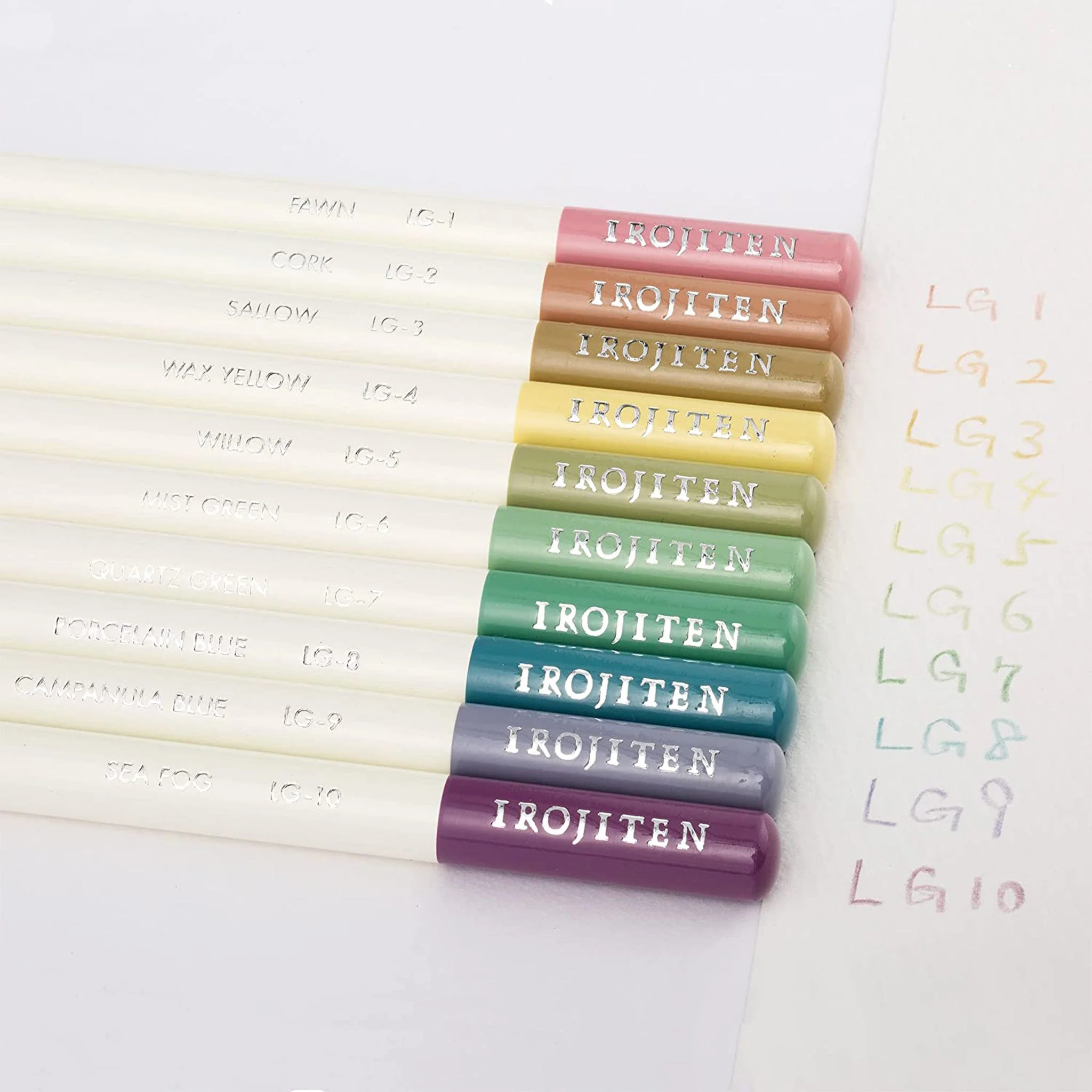 30 Irojiten Colored Pencil Collection Vol. 4, 5, 6 / Tombow - Image 4