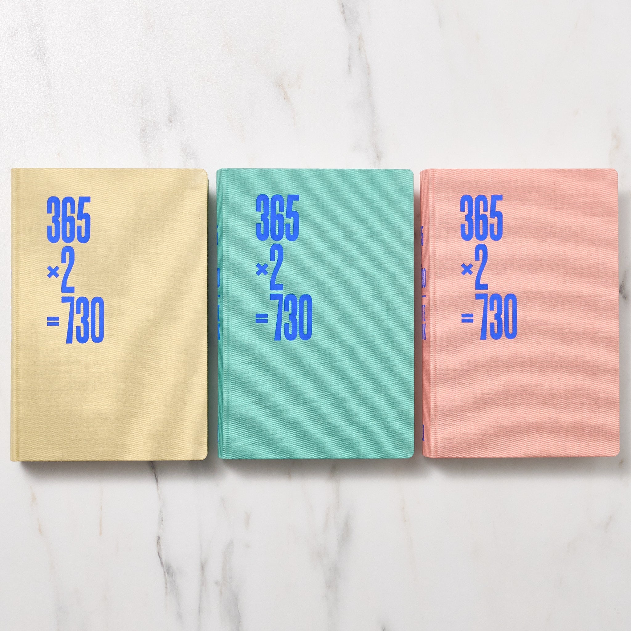 365 by Two Note 2 Years Diary / Letterpress Letters