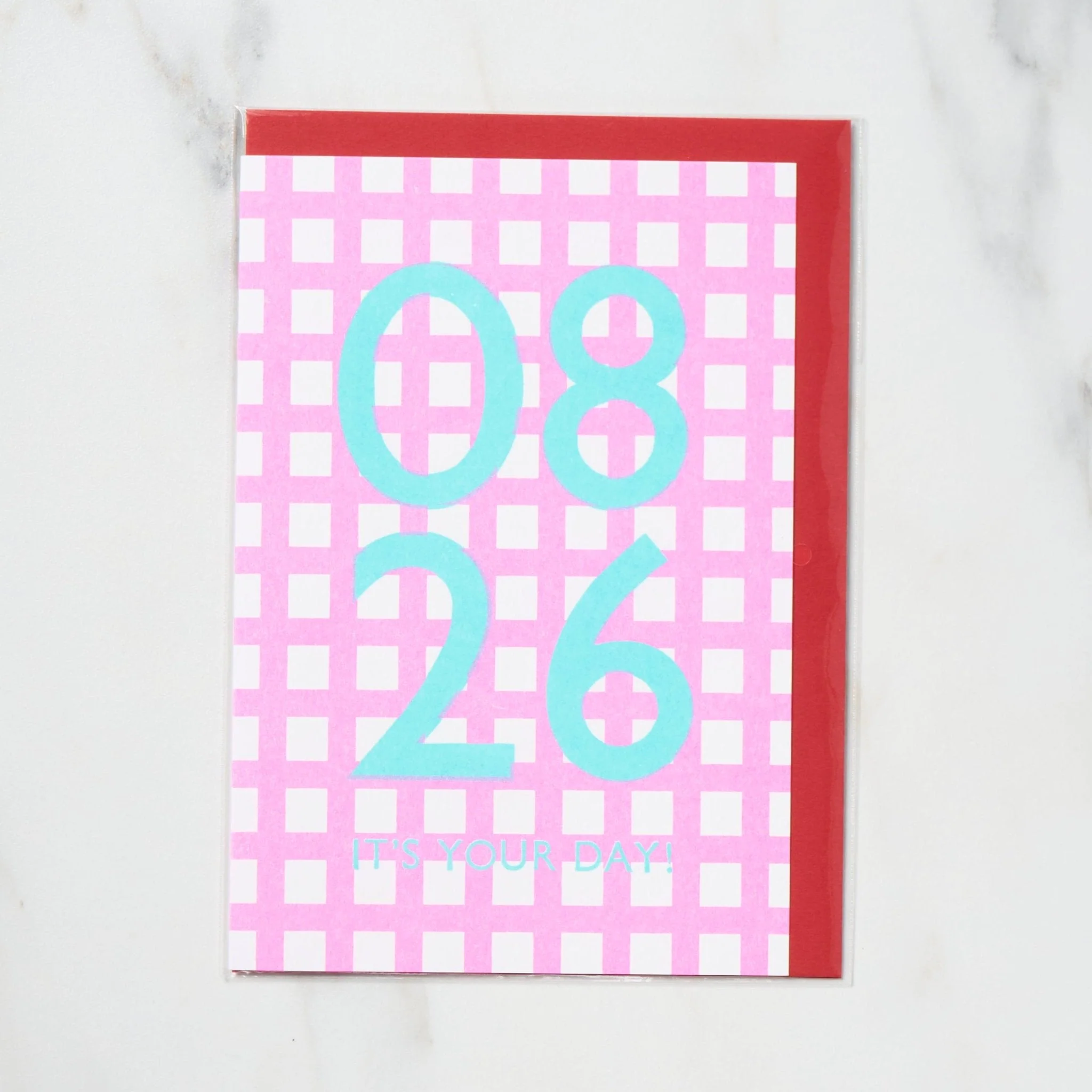 365 Find Your Day Card AUGUST / Letterpress Letters - Image 26