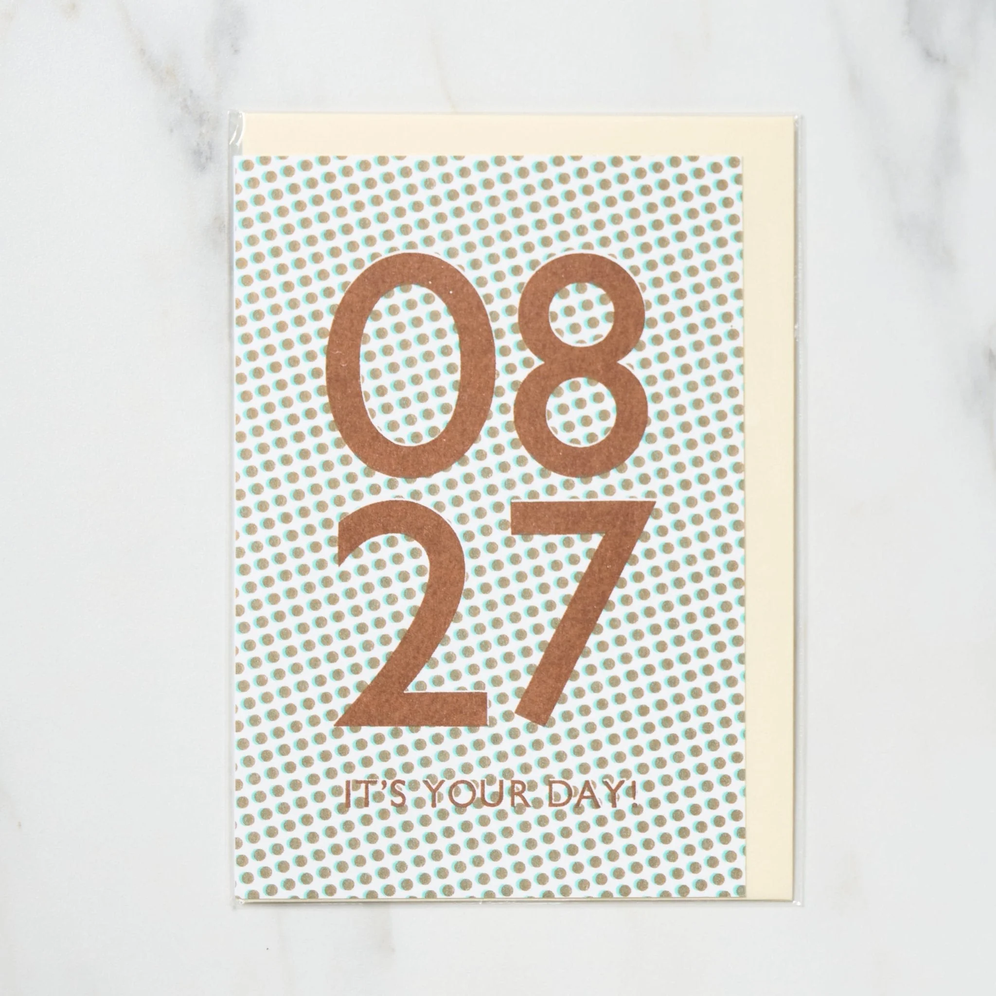 365 Find Your Day Card AUGUST / Letterpress Letters - Image 27