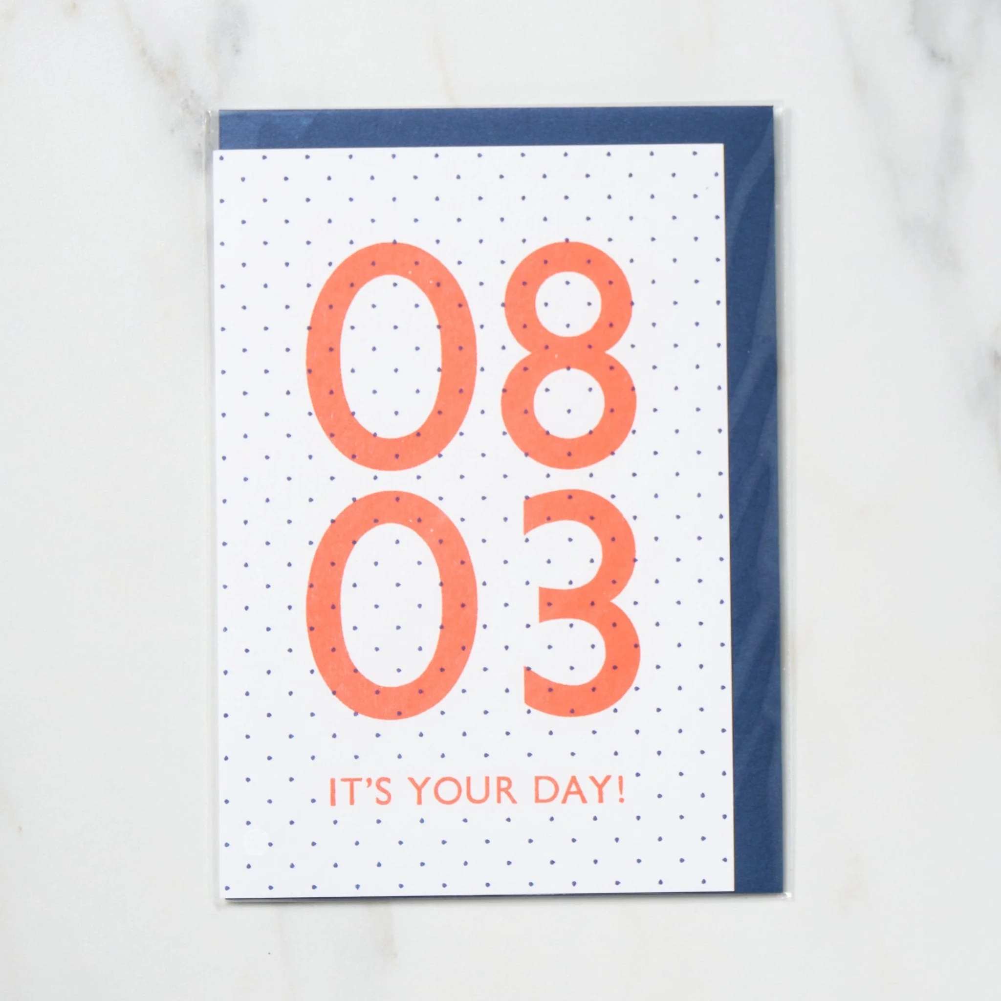 365 Find Your Day Card AUGUST / Letterpress Letters - Image 3