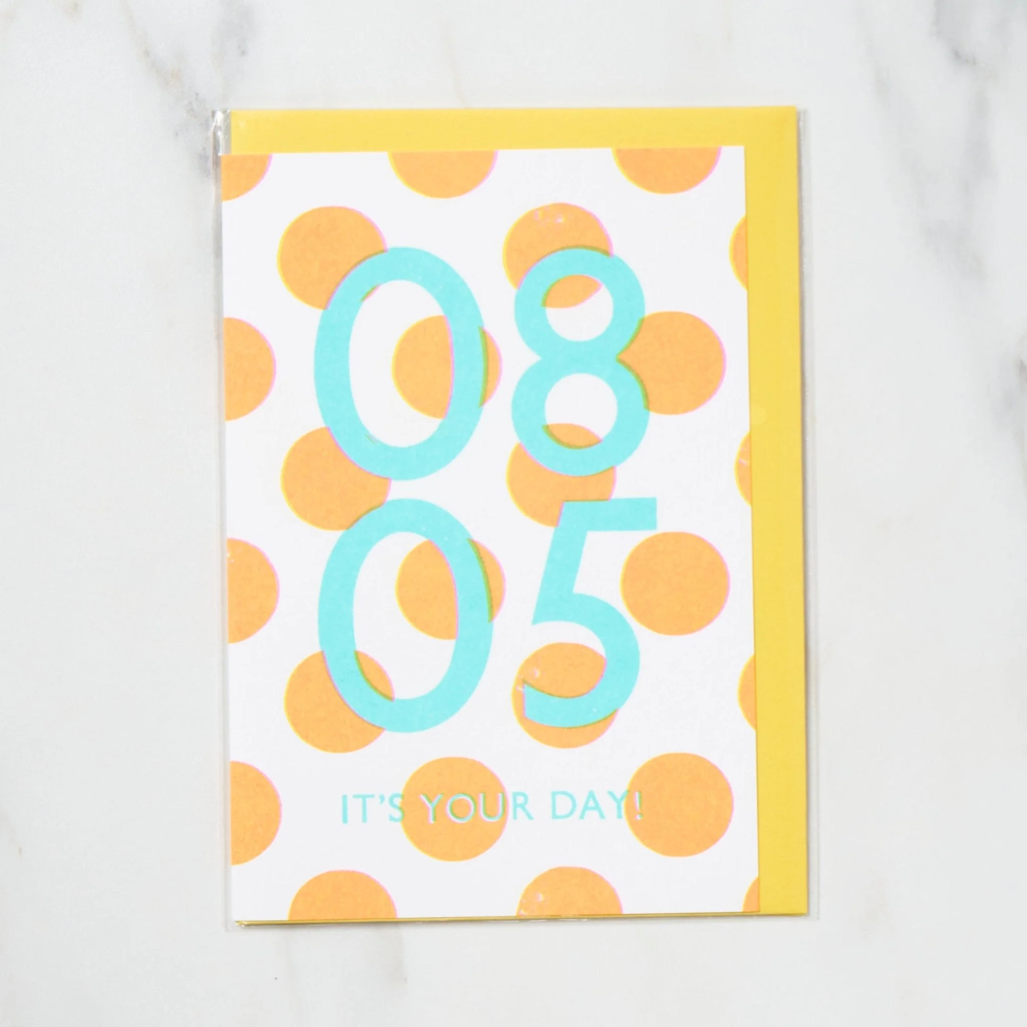 365 Find Your Day Card AUGUST / Letterpress Letters - Image 5