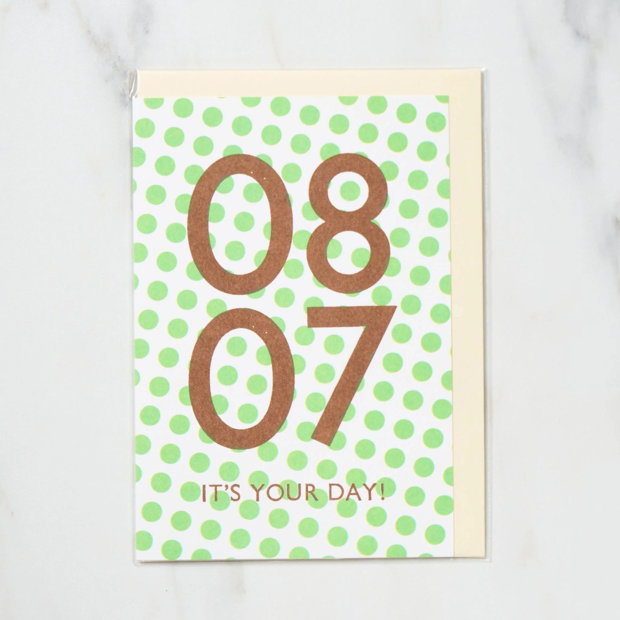 365 Find Your Day Card AUGUST / Letterpress Letters - Image 7
