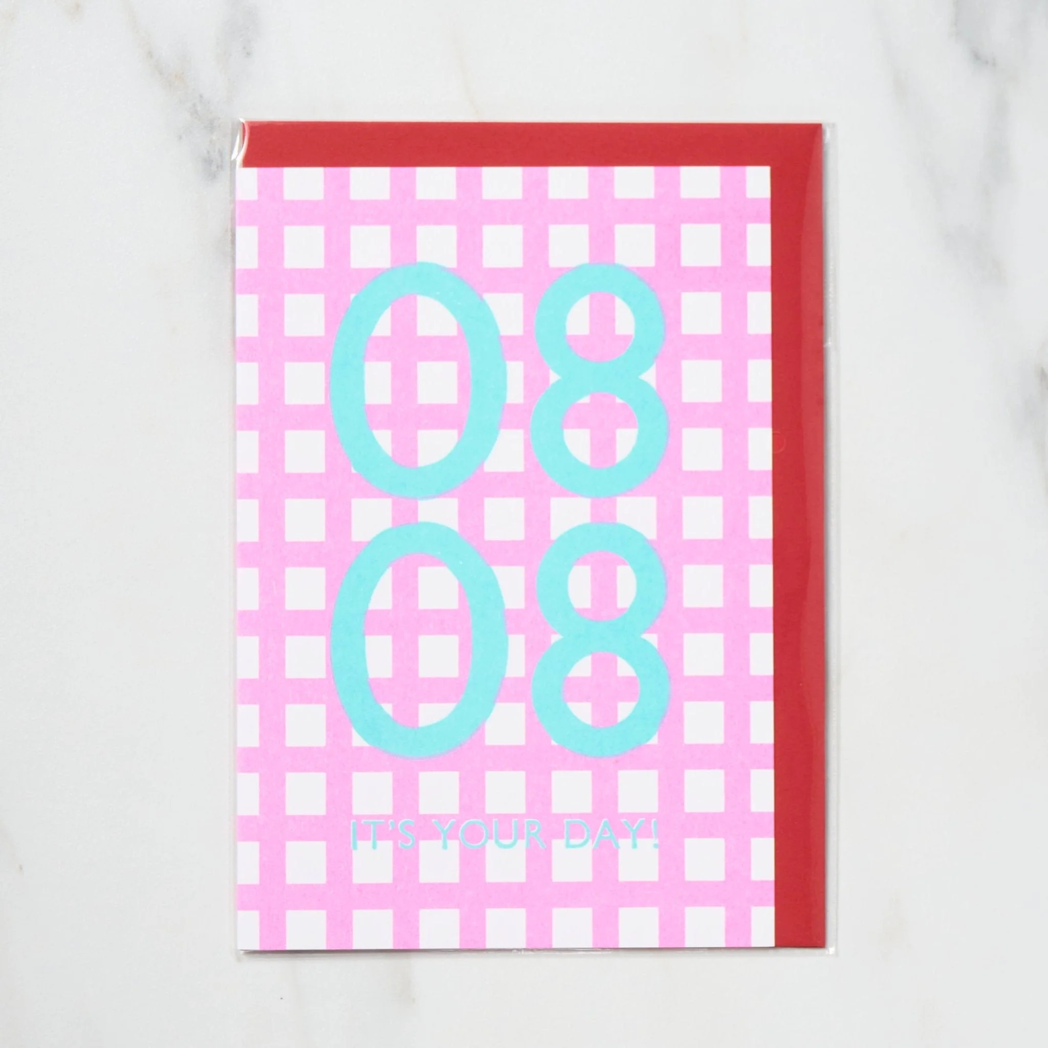 365 Find Your Day Card AUGUST / Letterpress Letters - Image 8