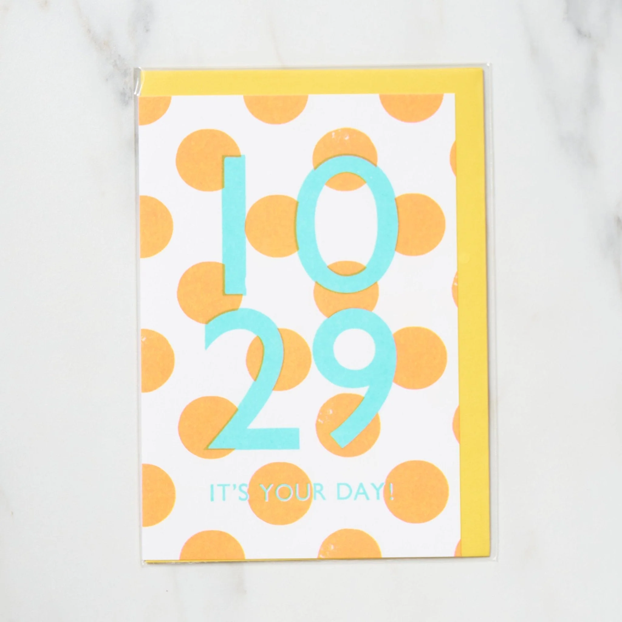 365 Find Your Day Card OCTOBER / Letterpress Letters - Image 29