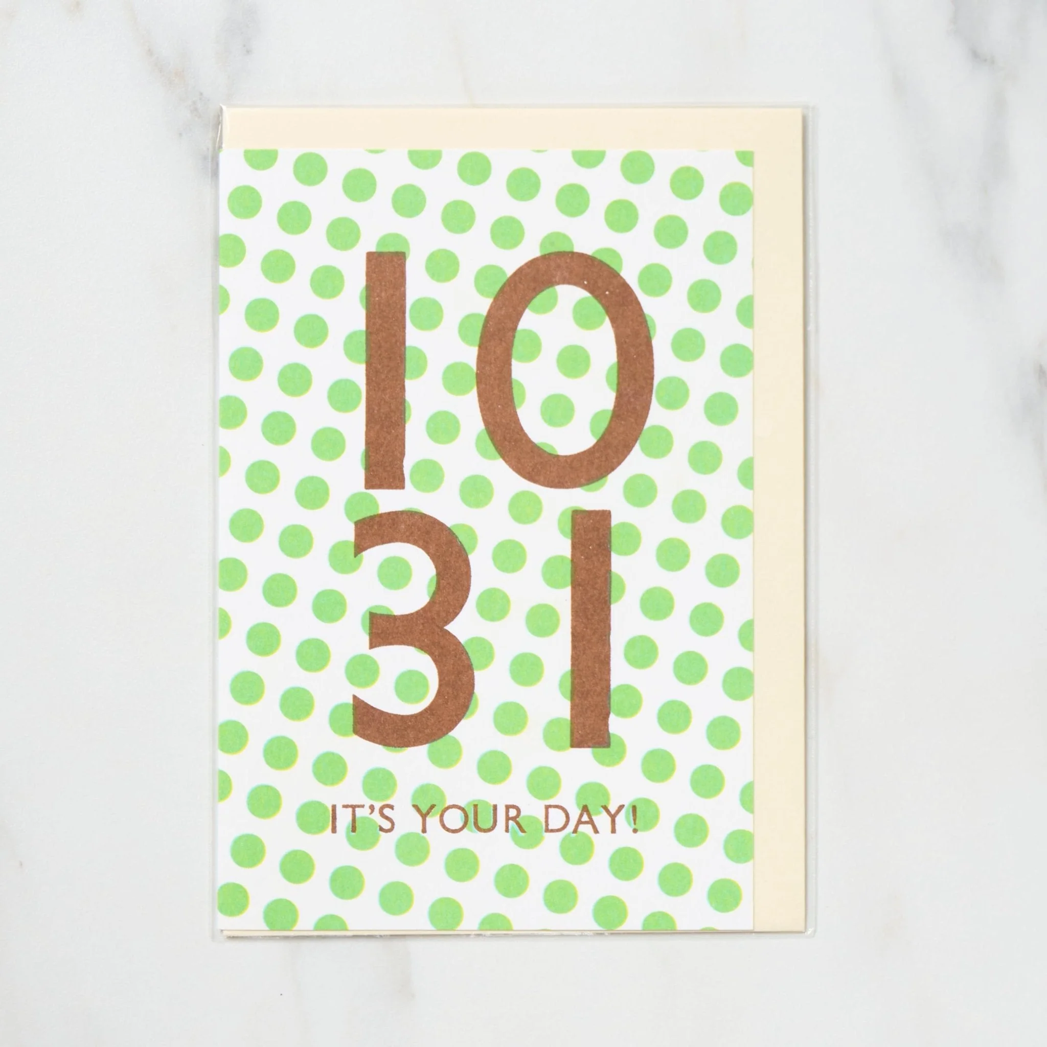 365 Find Your Day Card OCTOBER / Letterpress Letters - Image 31