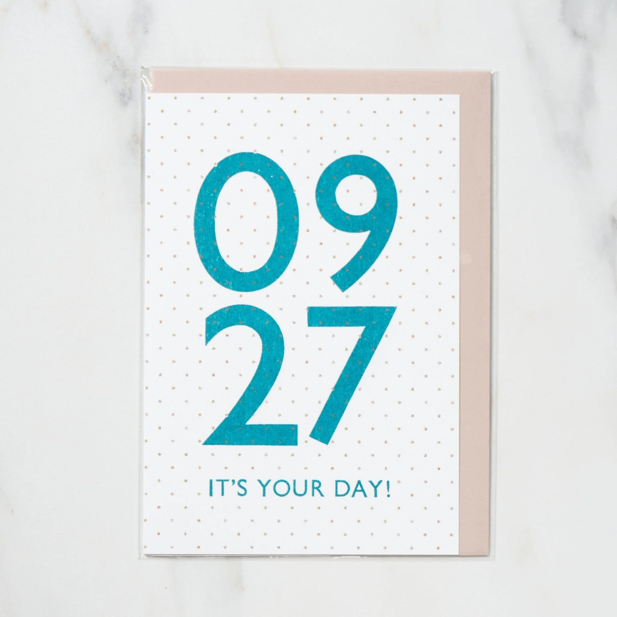365 Find Your Day Card SEPTEMBER / Letterpress Letters - Image 27