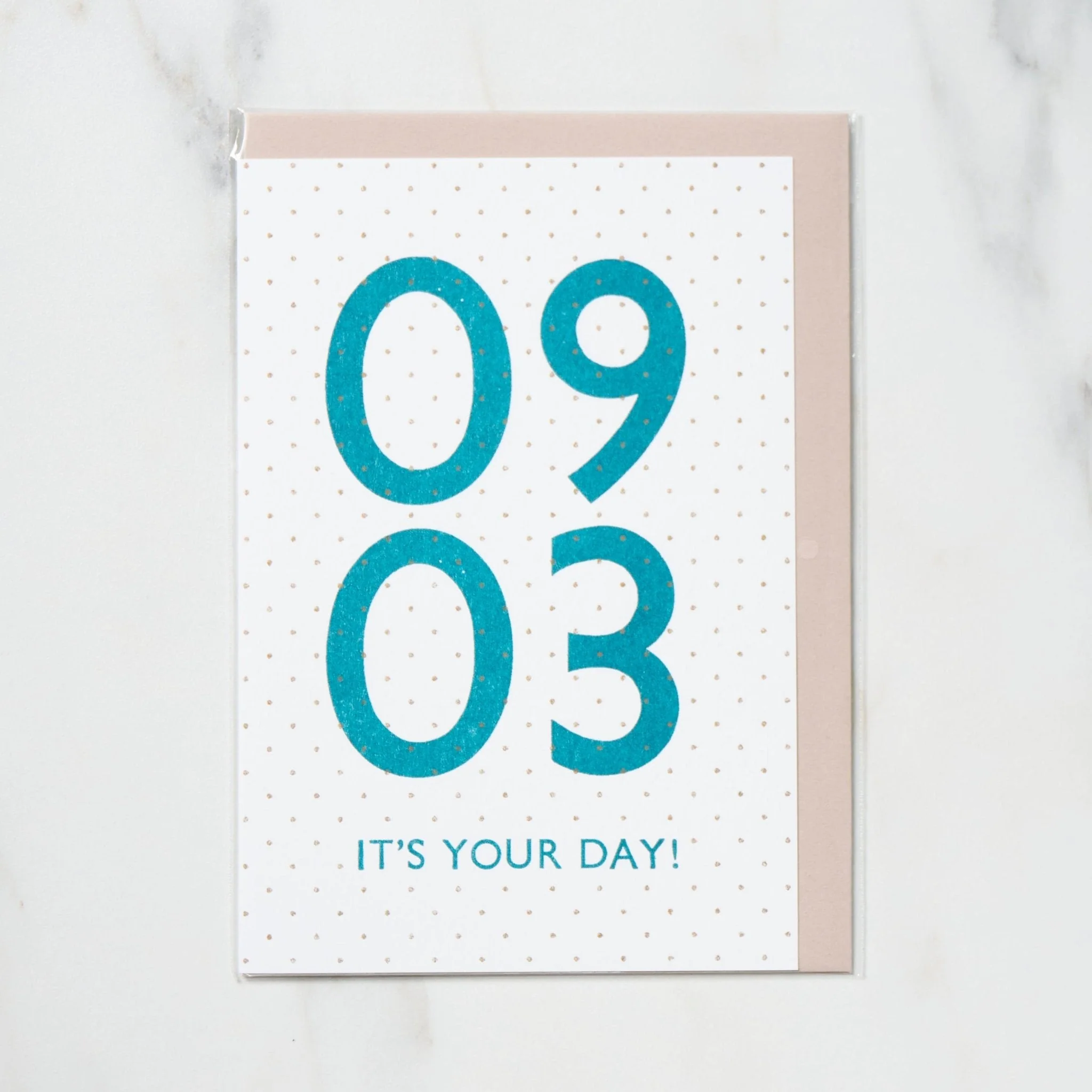 365 Find Your Day Card SEPTEMBER / Letterpress Letters - Image 3