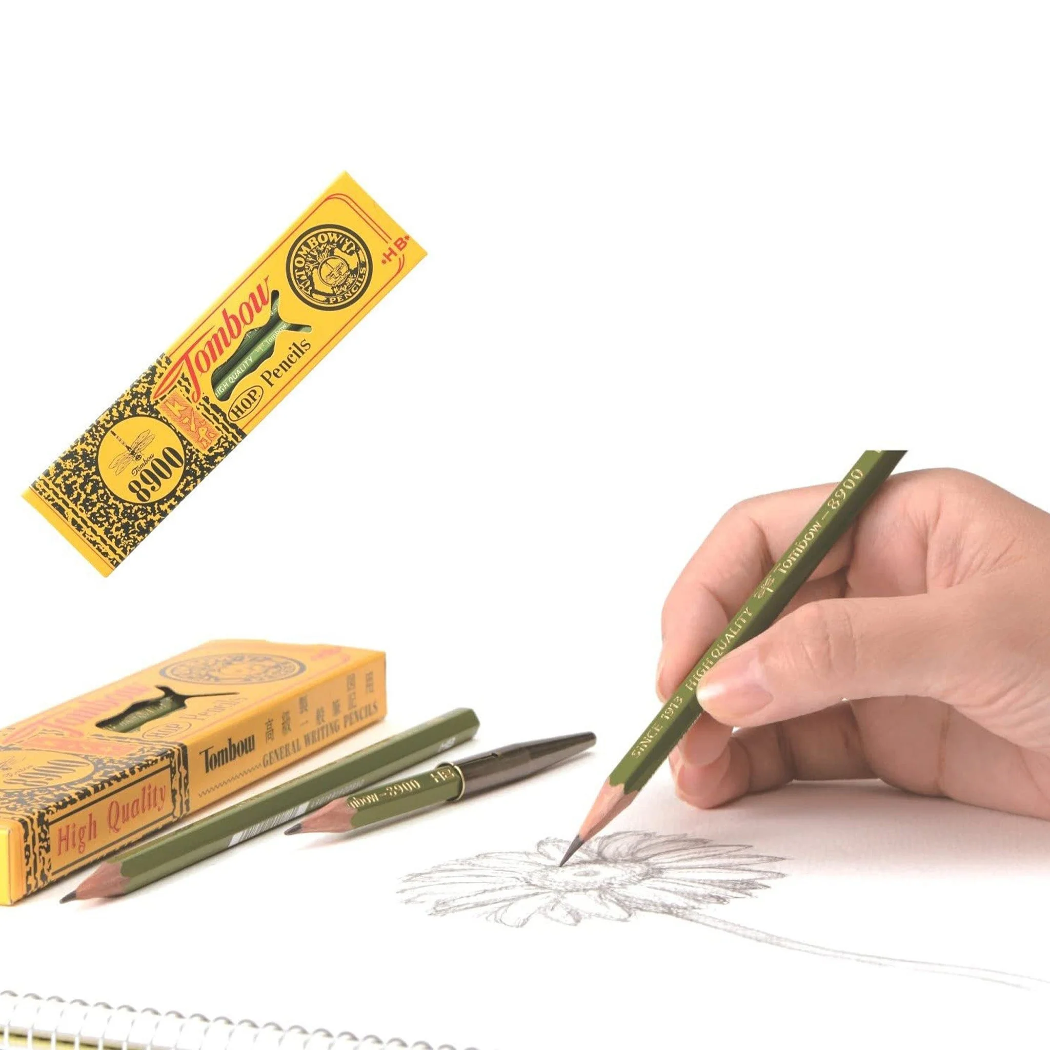 8900 Wooden Pencil 1 Dozen Pack / Tombow - Image 8