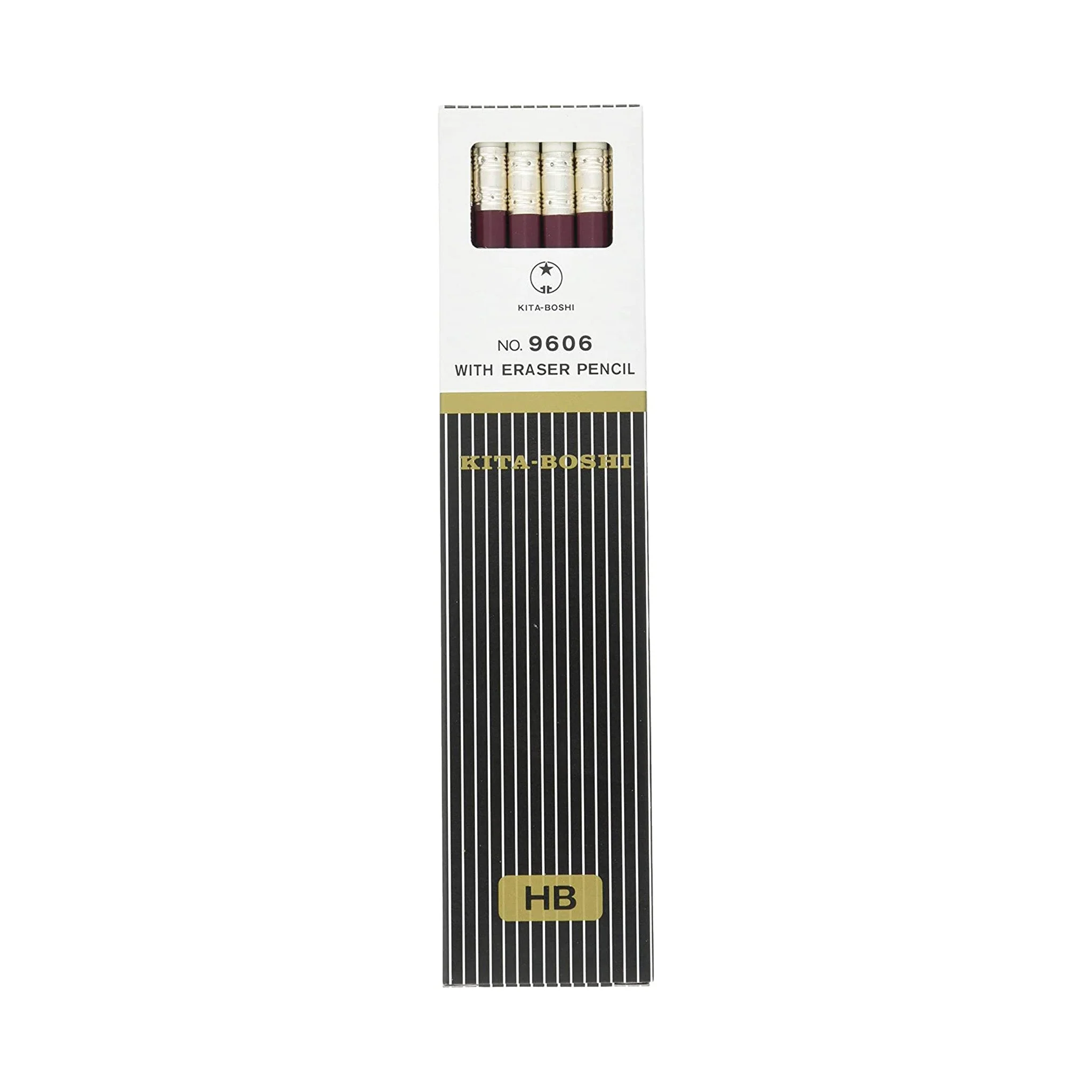 9606 Wooden Pencils 1 Dozen Pack / Kita-Boshi Pencil
