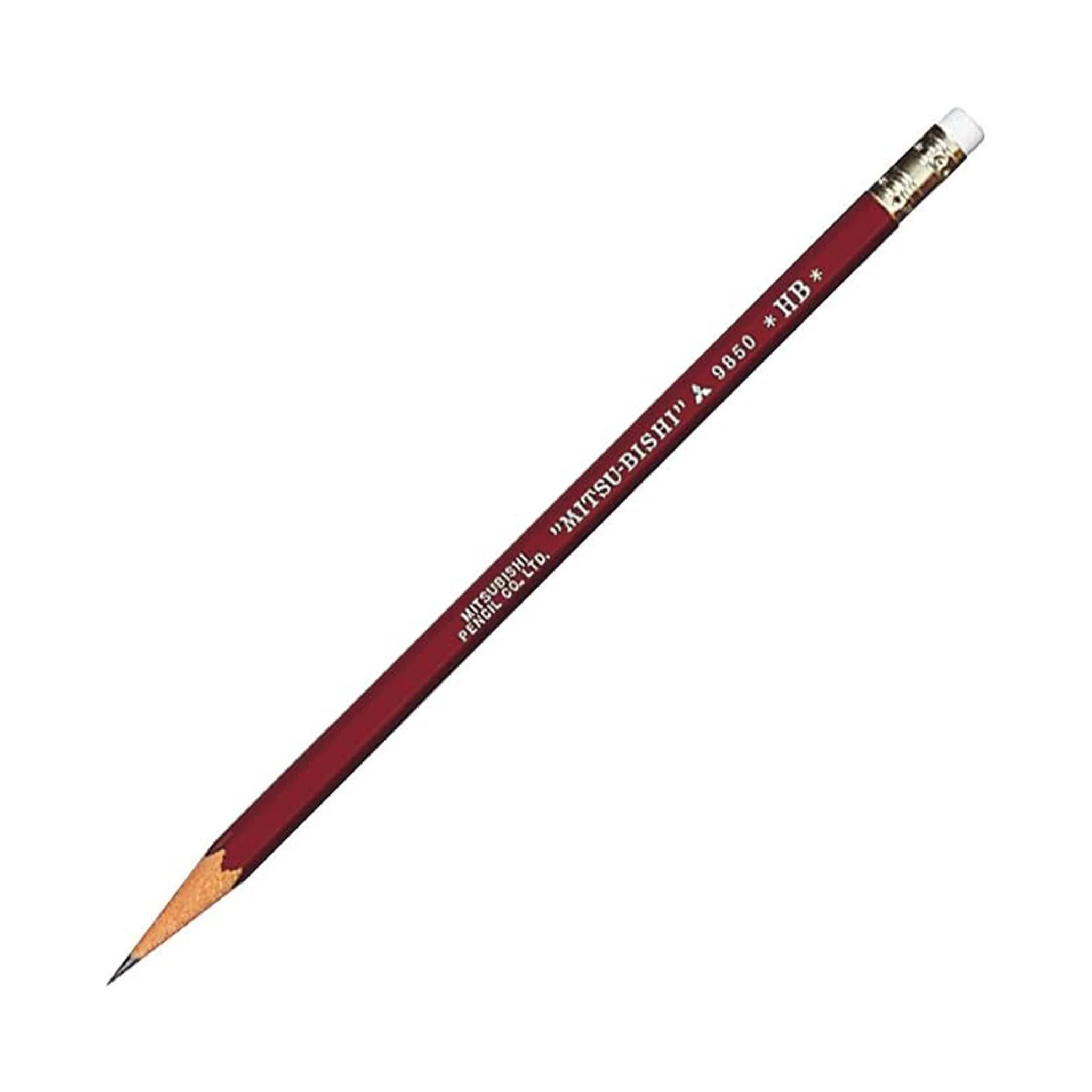 9850 Wooden Pencils 1 Dozen Pack HB / uni Mitsubishi Pencil - Image 2