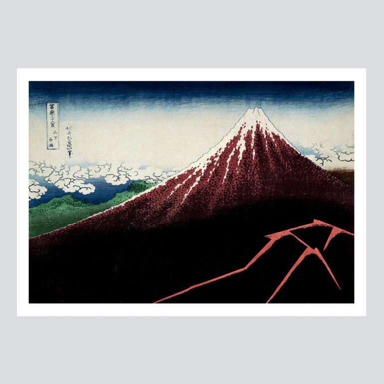 A Small Art Museum Postcard Book by Katsushika Hokusai / Seigensha - Image 2