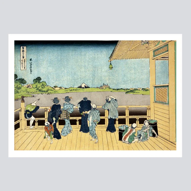 A Small Art Museum Postcard Book by Katsushika Hokusai / Seigensha - Image 5
