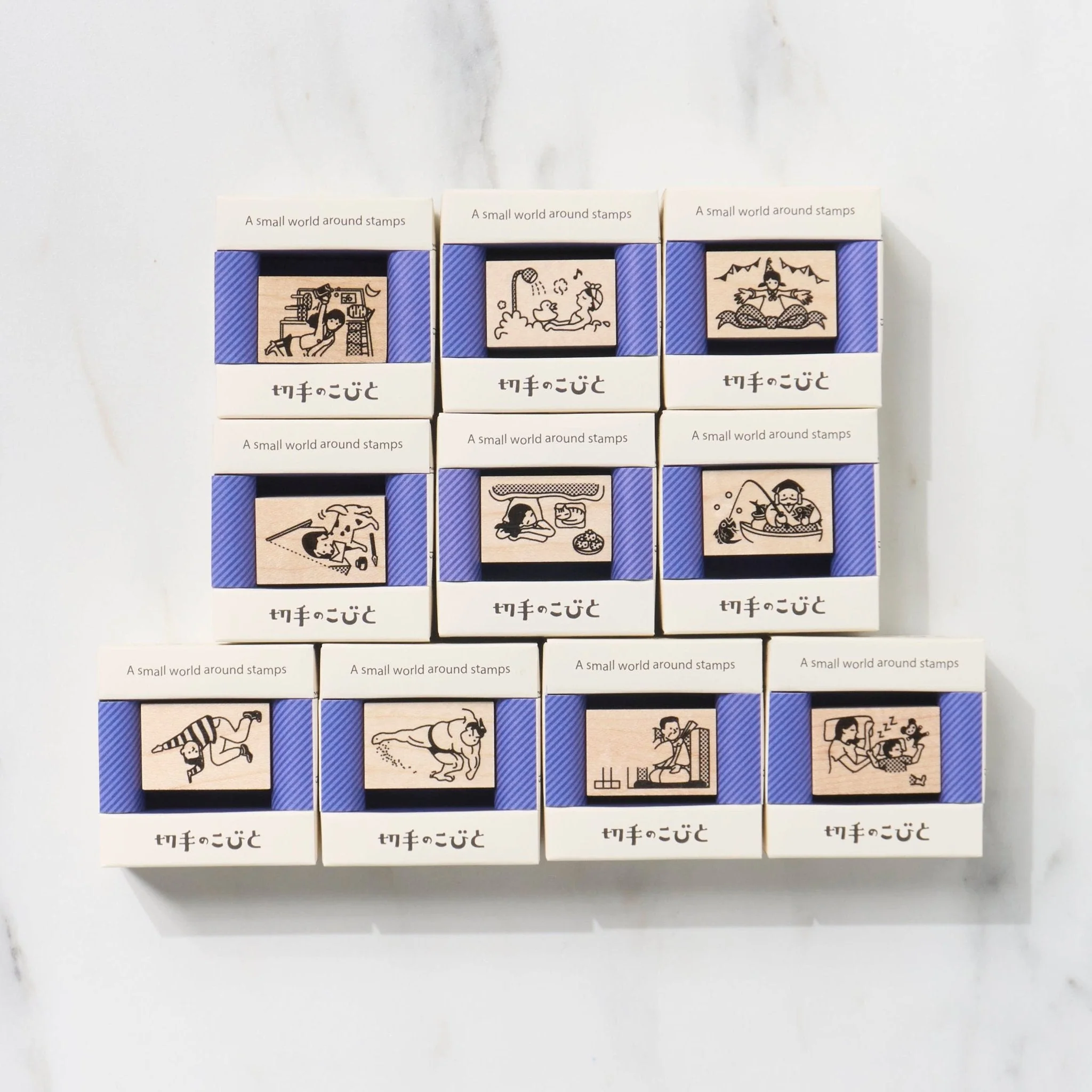 A Small World Around Stamps Second Series / Kitte No Kobito - Image 18