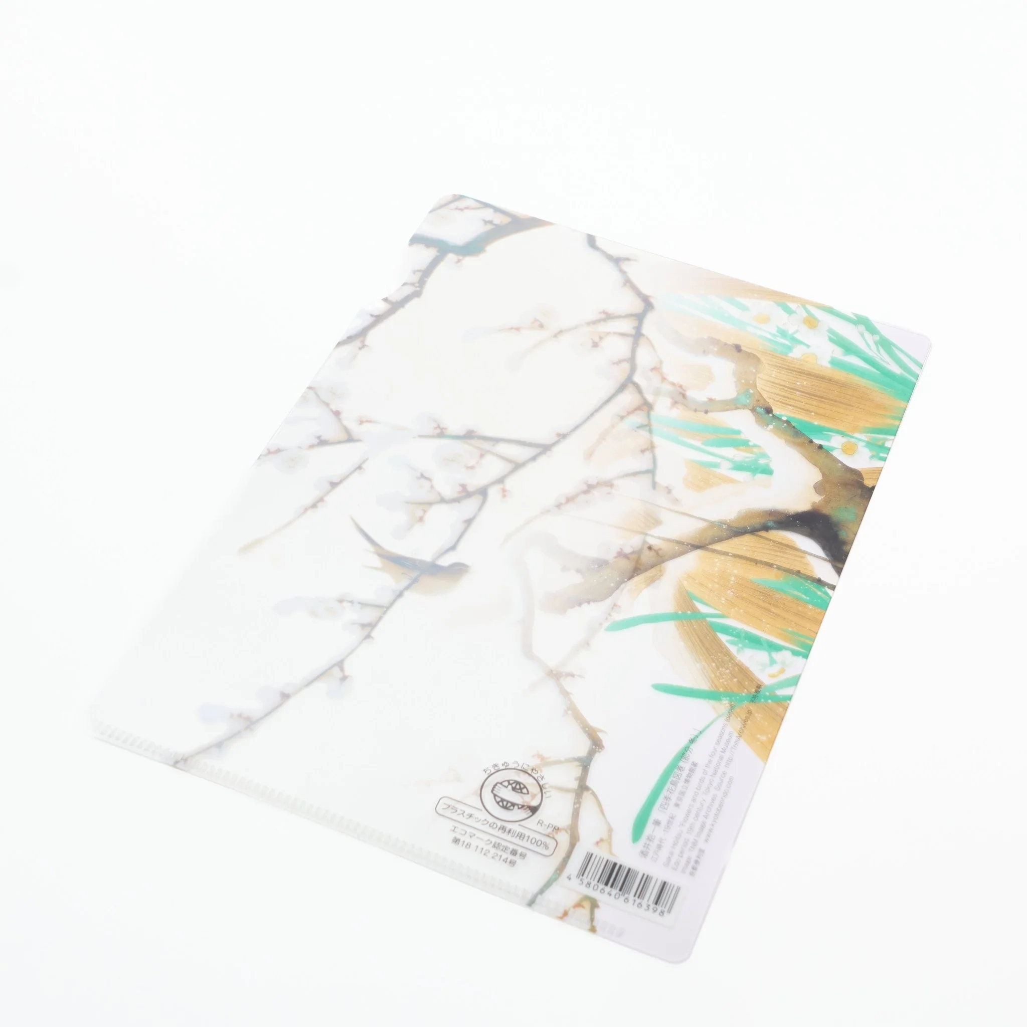 Four Seasons Flowers and Birds Scroll A5 Clear File / Benrido - Image 8
