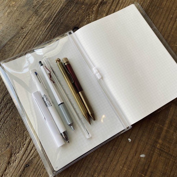 A5 Large-Capacity Skeleton Notebook Cover / nouto - Image 13