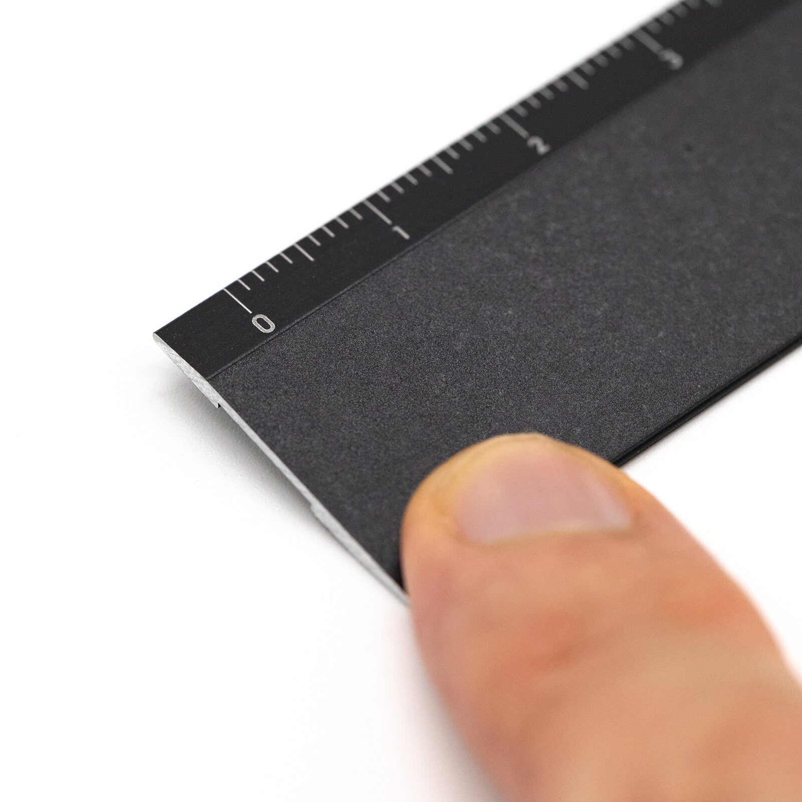 A6063 Iridescent Aluminum Ruler 15cm Yellow Knife / Luddite - Image 4
