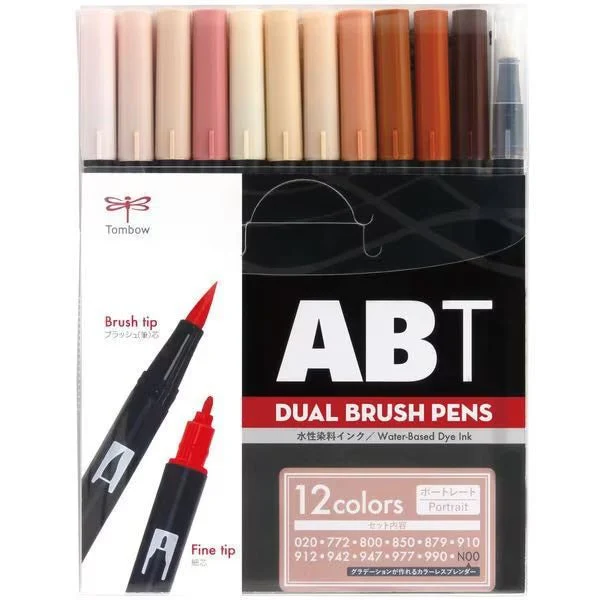ABT Dual Brush Pen Color Sets / Tombow - Image 3