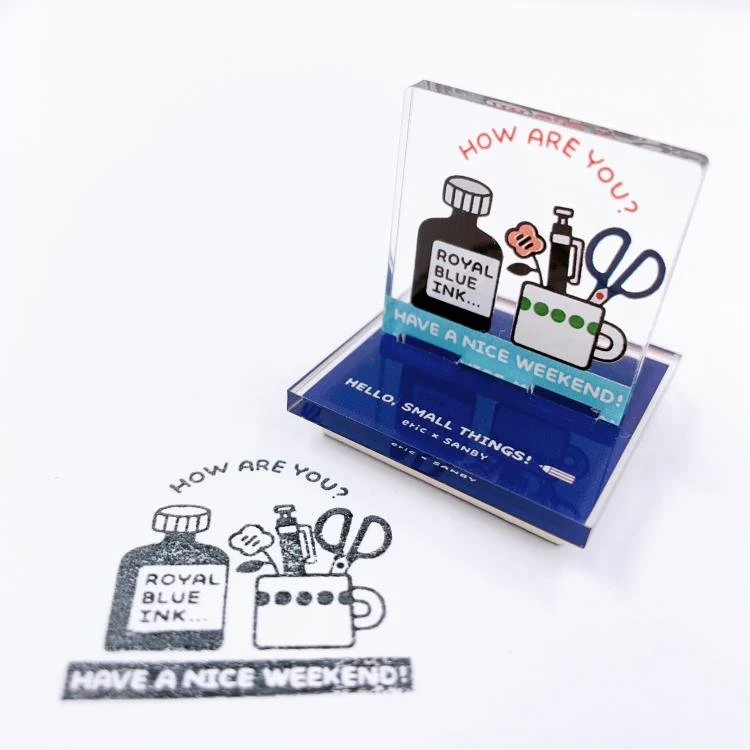 eric x Sanby Acrylic Stand Stamp / Sanby