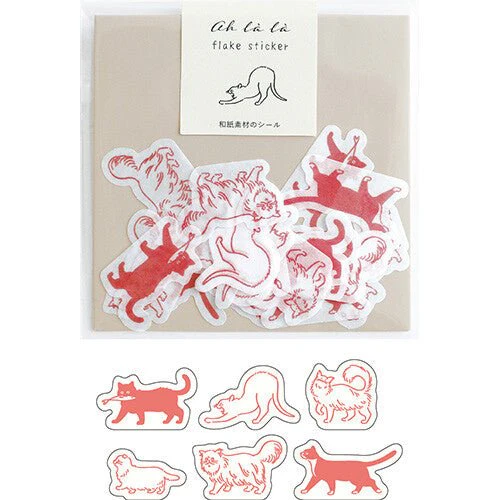 Ah La La Flake Stickers / EL COMMUN - Image 7
