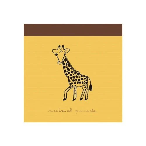 Animal Parade Memo Pad / RYU-RYU - Image 2