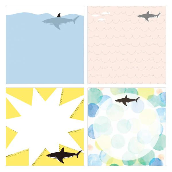 Animal Series Square Memo Pad / GreenFlash - Image 11