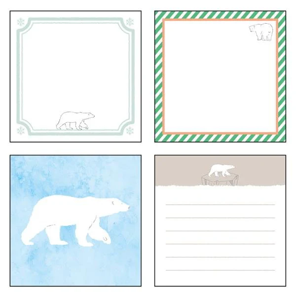 Animal Series Square Memo Pad / GreenFlash - Image 17