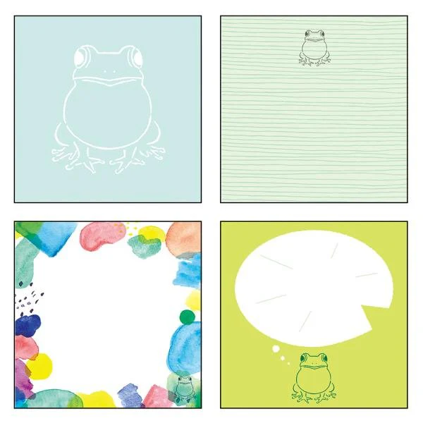 Animal Series Square Memo Pad / GreenFlash - Image 19