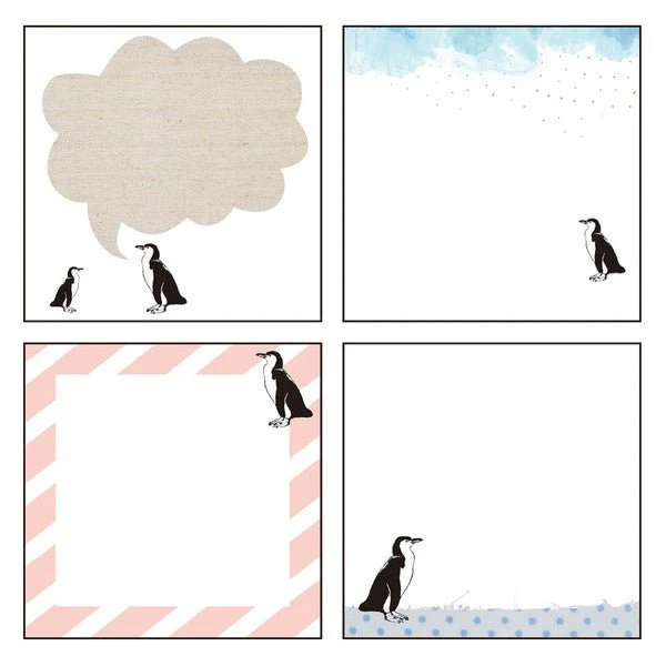 Animal Series Square Memo Pad / GreenFlash - Image 27