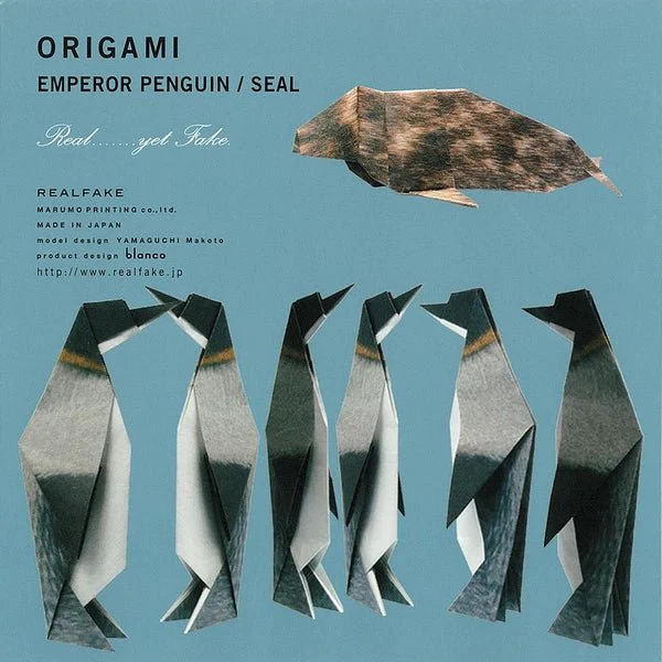 Arctic and Antartic Animal Origami Sets / Marumo Printing