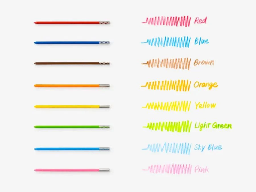 Art Multi 8 Multicolor Pencil - Sketching & Illustration Edition / Pentel - Image 5