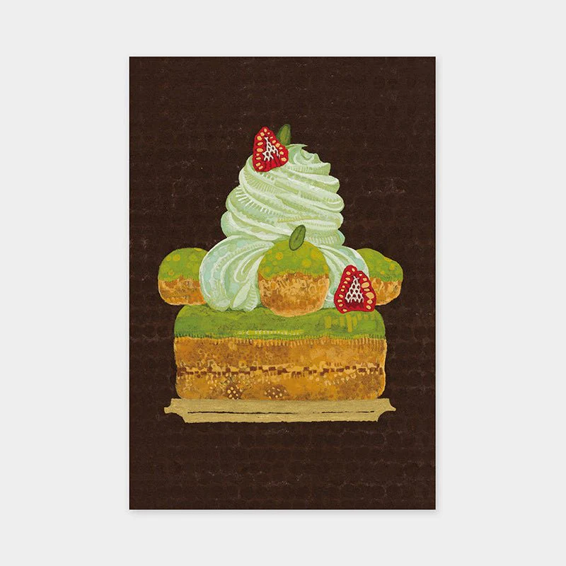 Art Touch Postcard Yuko Kurihara Floral Pattern / TOUCH & FLOW - Image 16