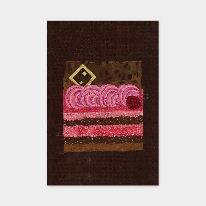 Art Touch Postcard Yuko Kurihara Floral Pattern / TOUCH & FLOW - Image 17