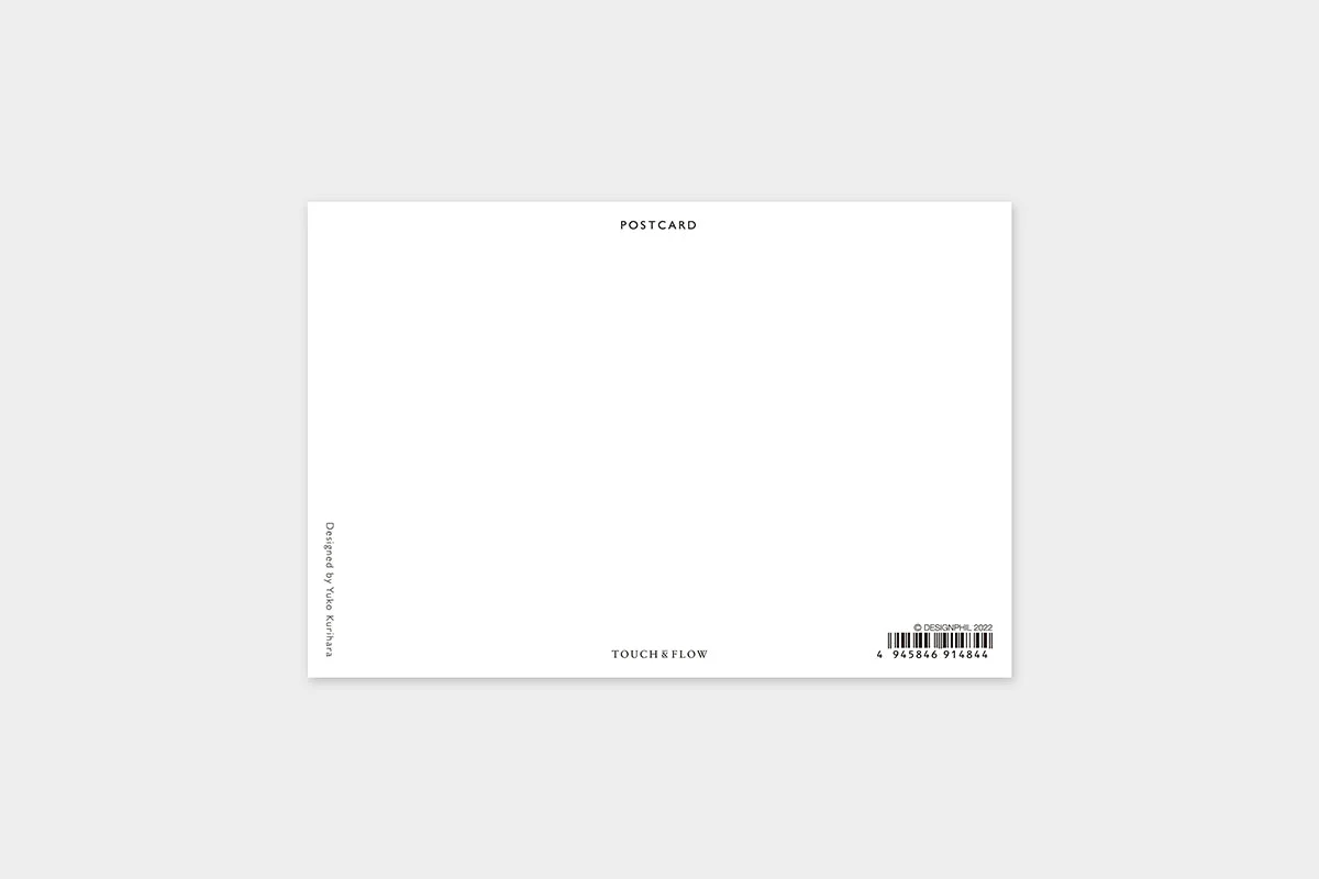 Art Touch Postcard Yuko Kurihara Floral Pattern / TOUCH & FLOW - Image 3