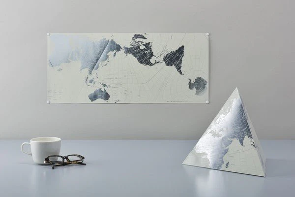 AuthaGraph World Map Platinum / Marumo Printing - Image 2