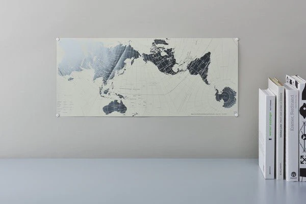 AuthaGraph World Map Platinum / Marumo Printing - Image 3