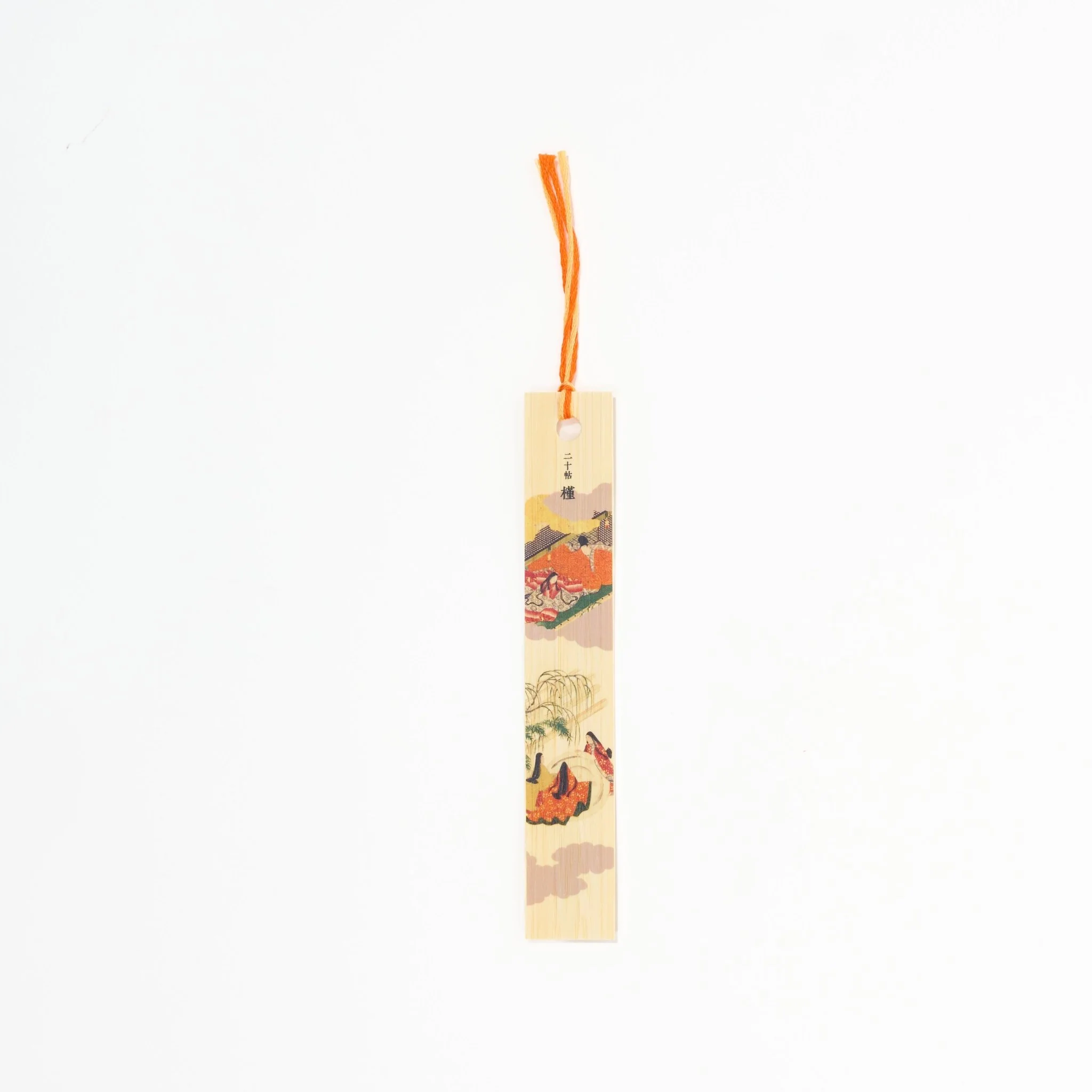 The Tale of Genji Picture Poem Cards Bamboo Bookmark / Benrido - Image 10