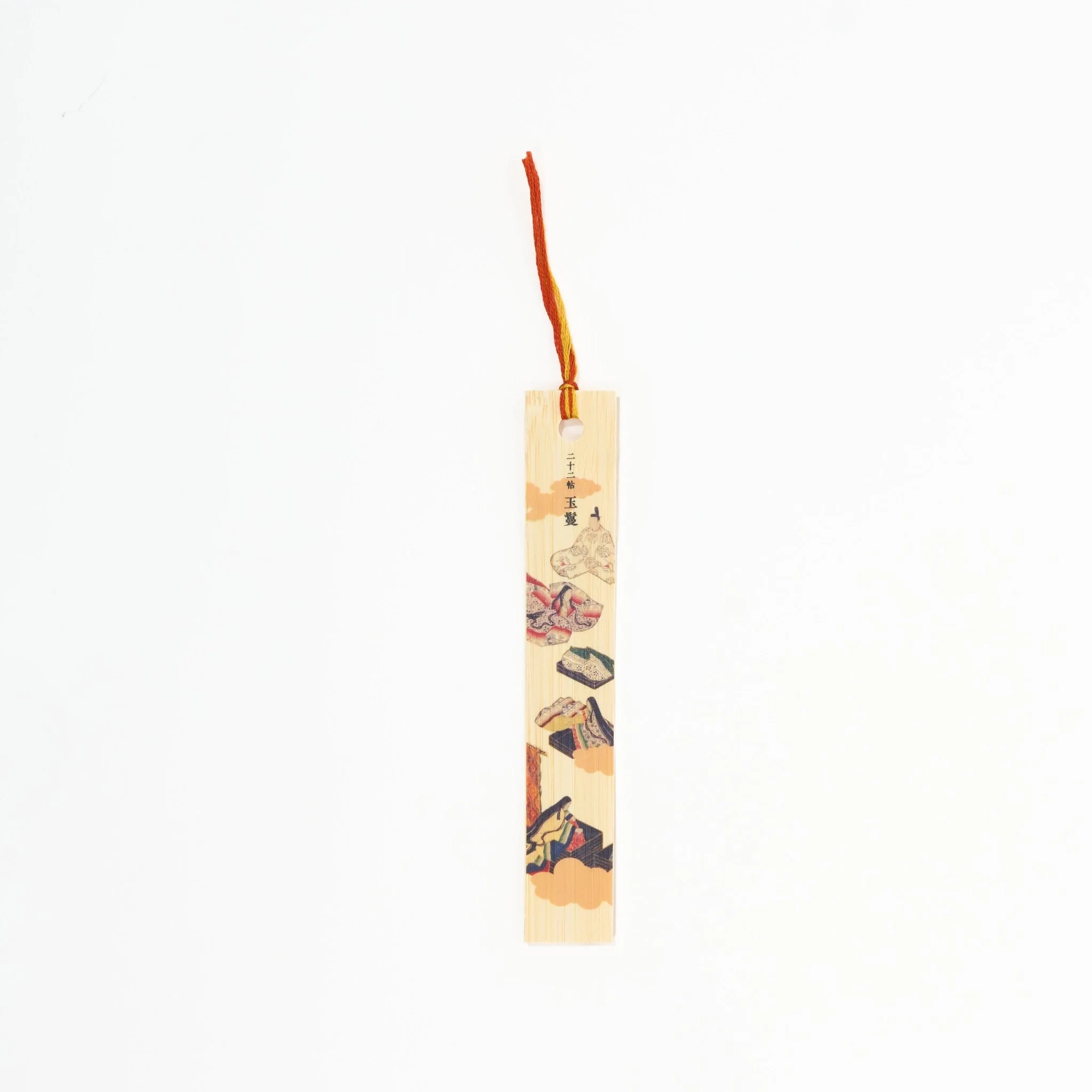 The Tale of Genji Picture Poem Cards Bamboo Bookmark / Benrido - Image 11