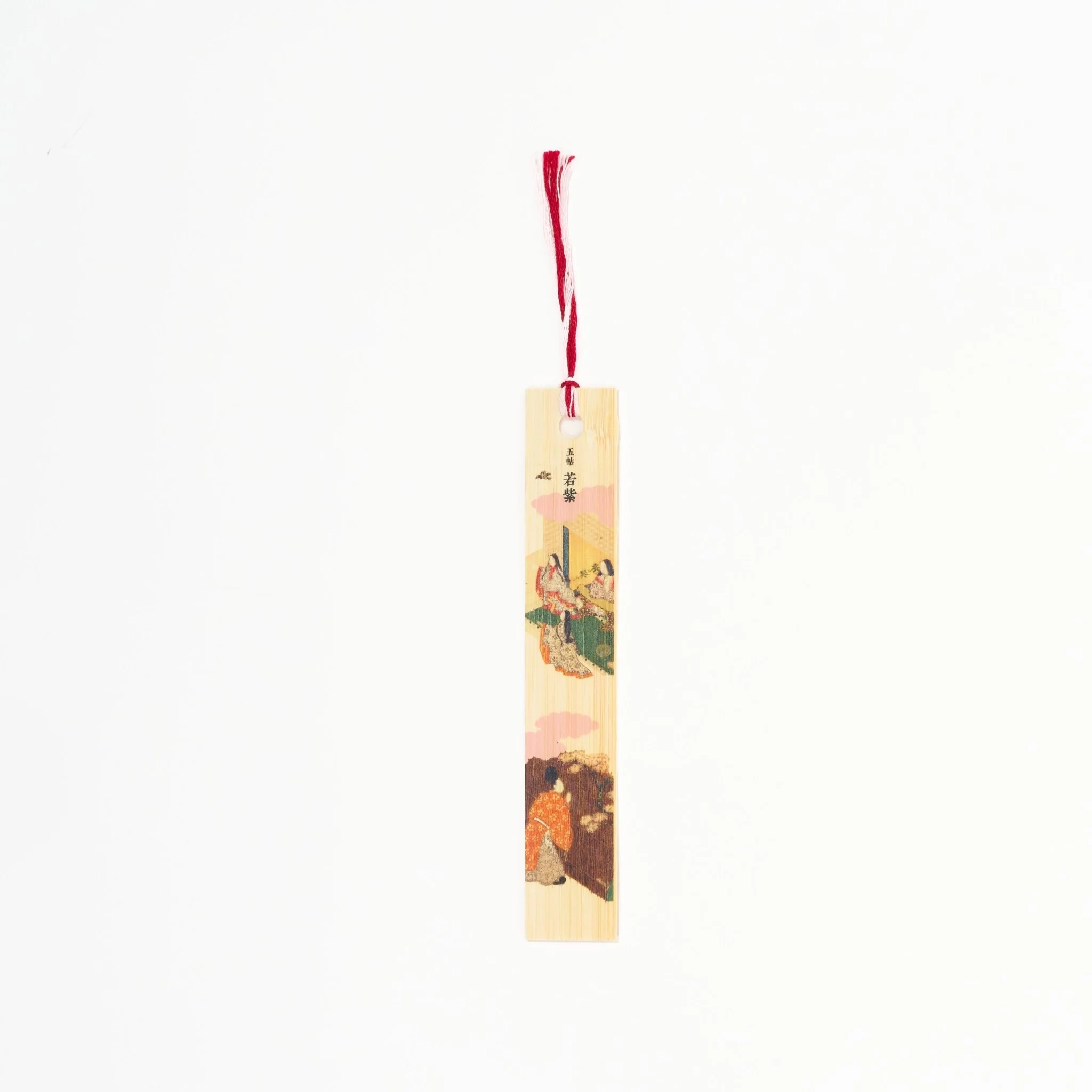 The Tale of Genji Picture Poem Cards Bamboo Bookmark / Benrido - Image 6
