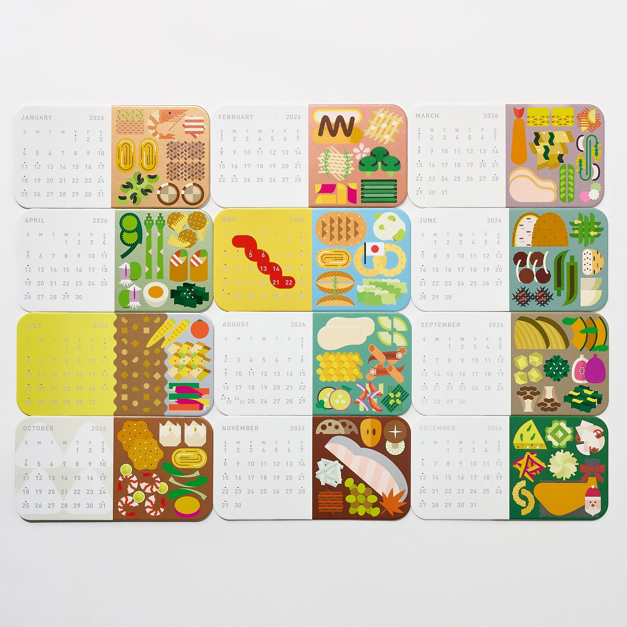 BENTO CALENDAR 2026 / ICHIKUDO - Image 4