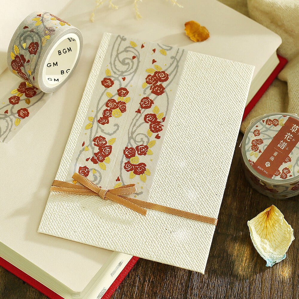 BGM Botanical Notes Foil Masking Tape / BGM - Image 15